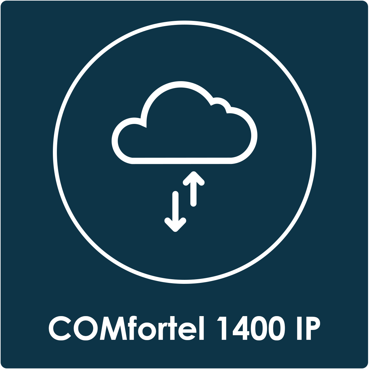 201013_Auerswald_Voucher_Synchronisation_COMfortel1400IP Graphic symbol for the Voucher Sync of contacts/calendars COMfortel 1400 IP