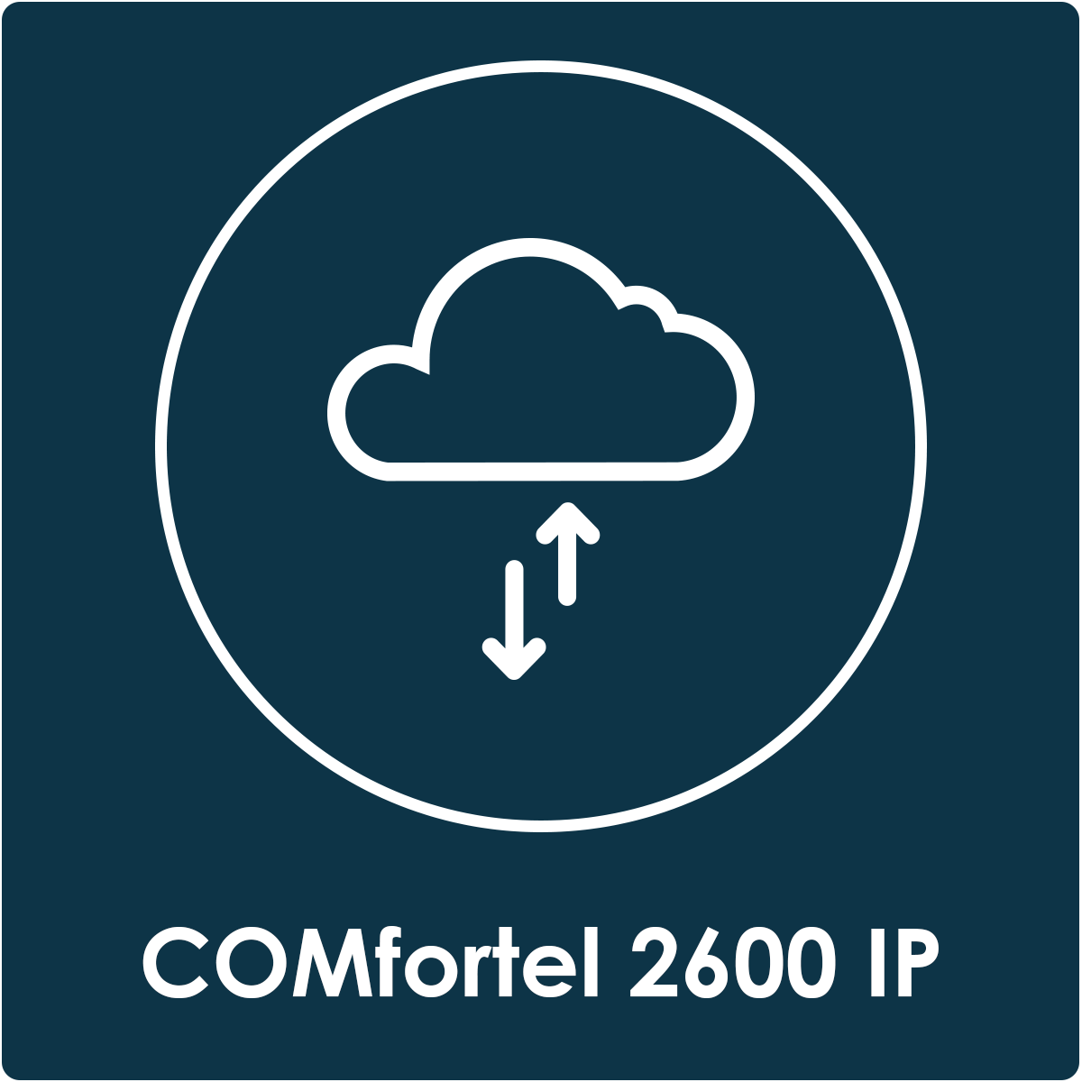 Grafiksymbol für den Voucher Sync von Kontakten/Kalendern COMfortel 2600 IP