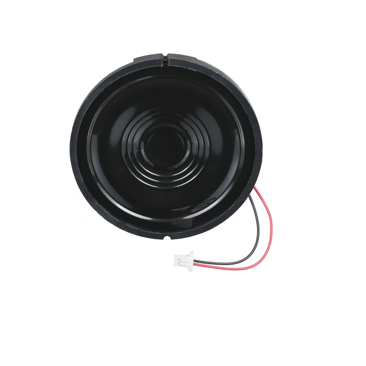 lautsprecher-tfs-dialog-200-serie-55025-a Round loudspeaker, diameter 50 millimetres, with connector plug.
