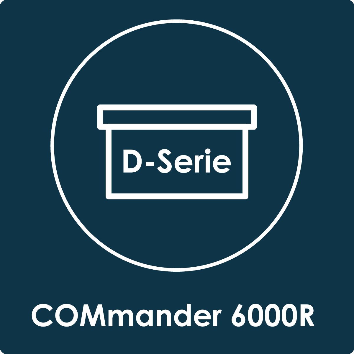 Grafiksymbol für den Voucher Komfortpaket D-Serie COMmander 6000R