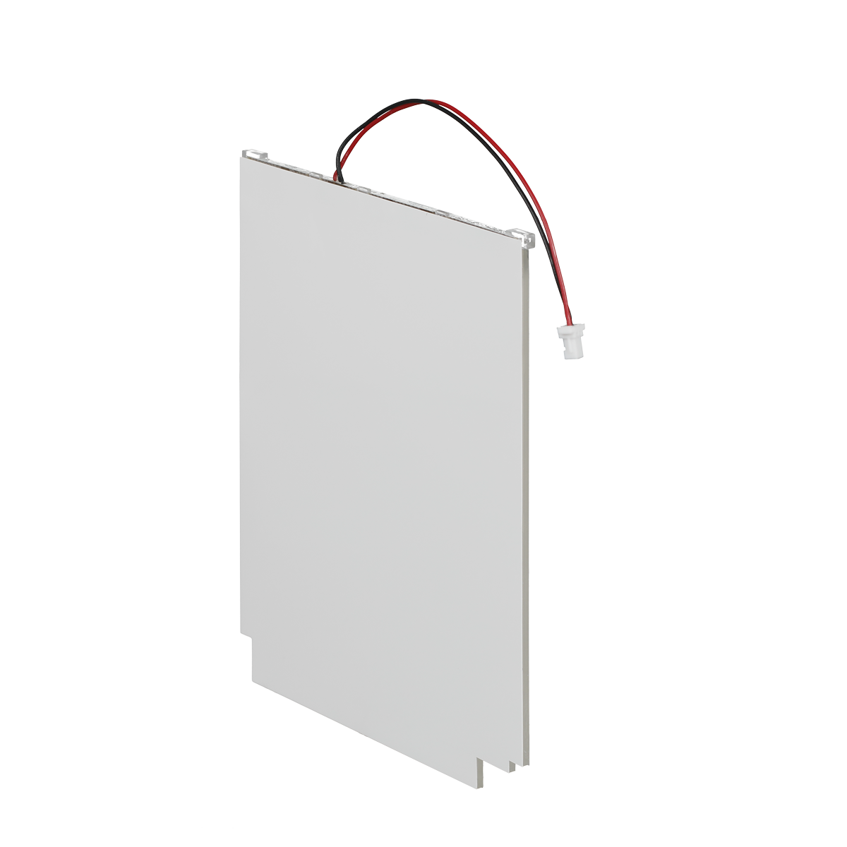 Leuchtfolie mit Anschlussstecker.