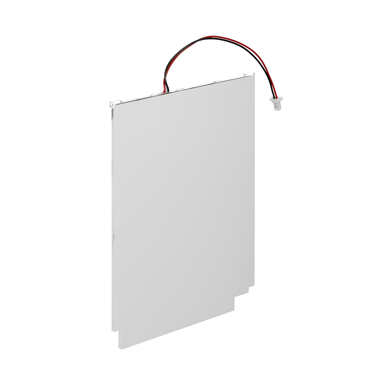 Leuchtfolie mit Anschlussstecker.