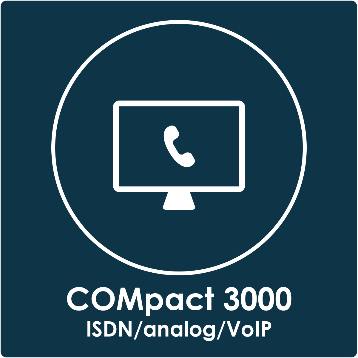 201013_Auerswald_Voucher_LANTAPI_COMpact3000 Graphic symbol for the Voucher LAN TAPI COMpact 3000