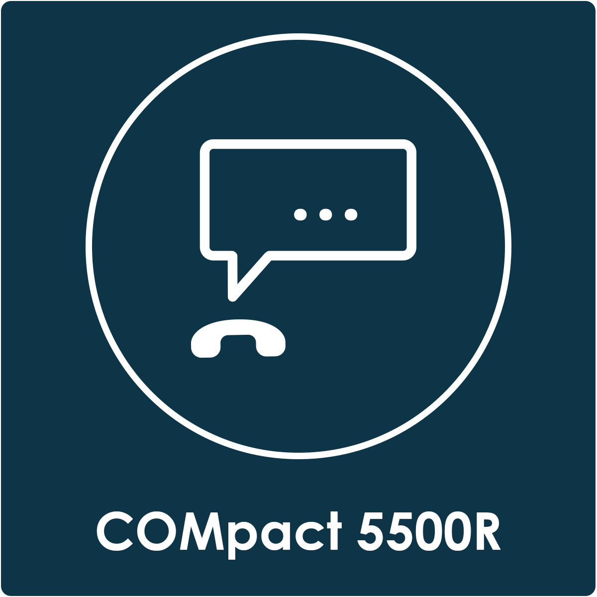 201013_Auerswald_Voucher_AutomatischeZentrale_COMpact5500R Graphic symbol for the Voucher Auto attendant COMpact 5500R