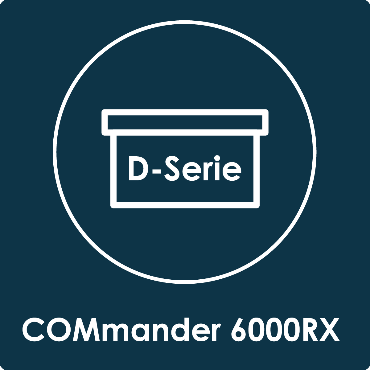 Grafiksymbol für den Voucher Komfortpaket D-Serie COMmander 6000RX