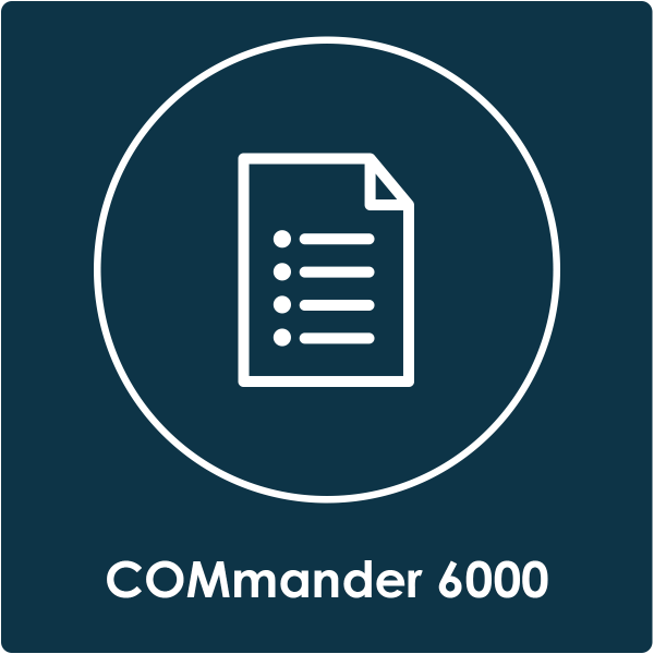 Call records COMmander 6000